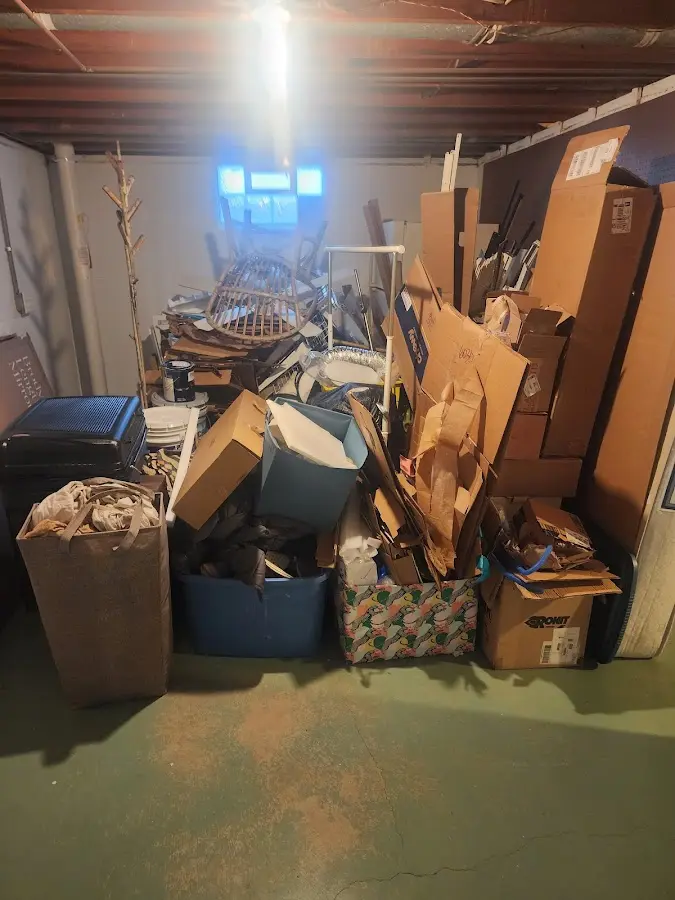 Roll-off dumpster container at job site for Roll Off Dumpster Rental in Rupert